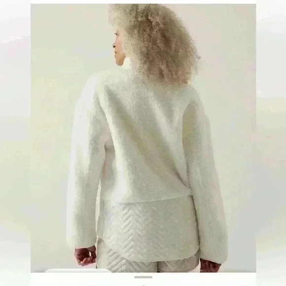ATHLETA Cozy Sherpa Snap Sweatshirt - Picture 2 of 7